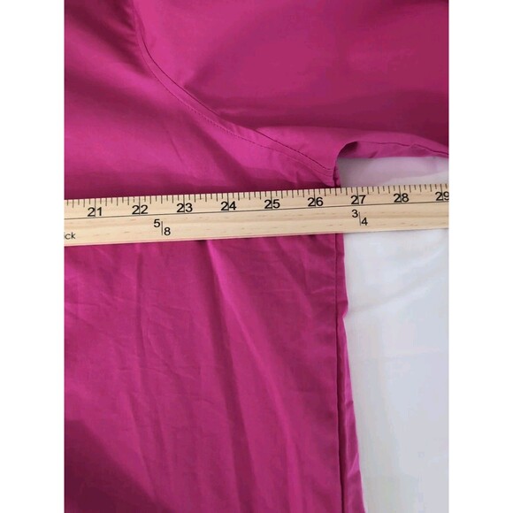 d & co Blouse Long Sleeve Pleaded Detail Hot Pink Size 1X Womans - Picture 9 of 11
